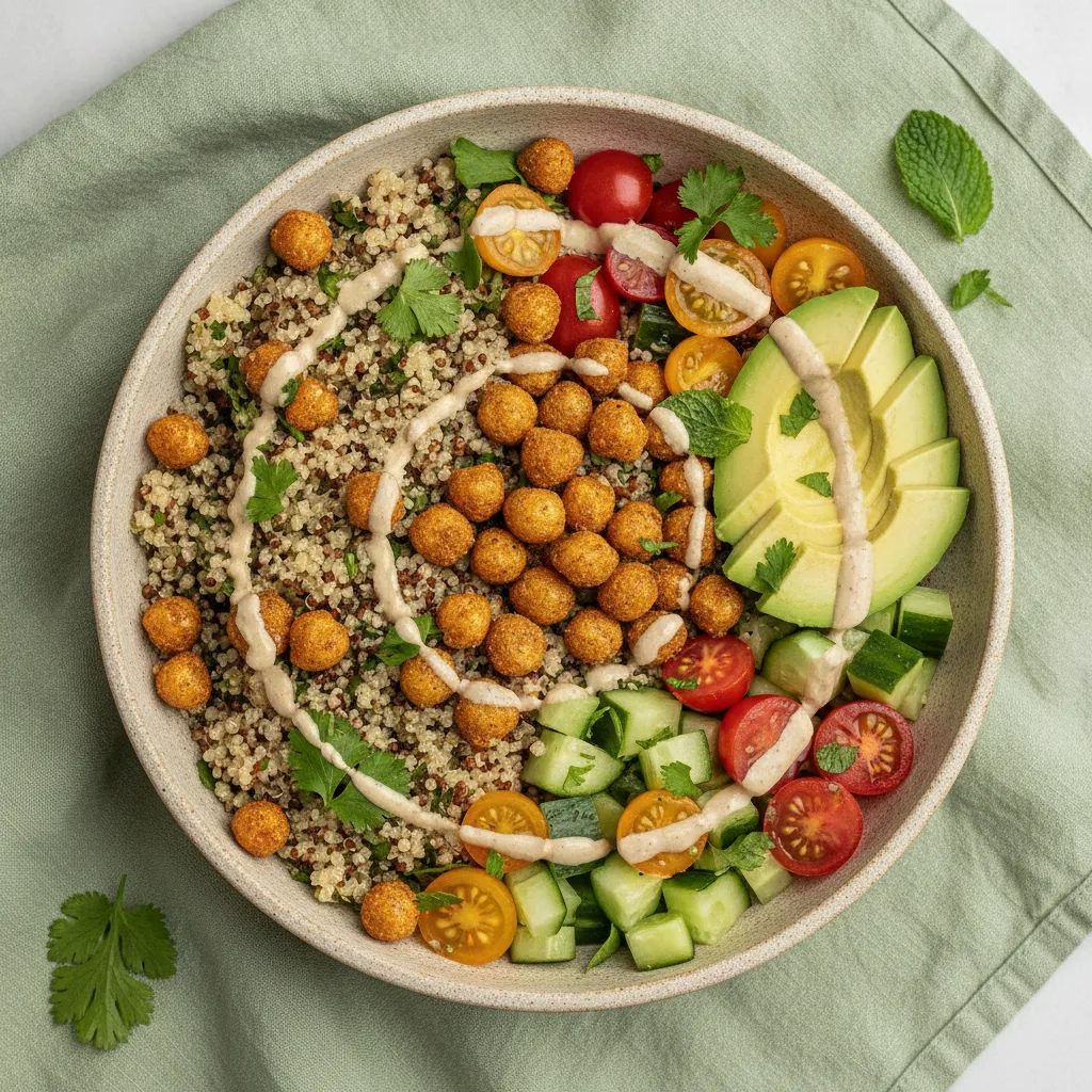 Herby Quinoa Power Bowl